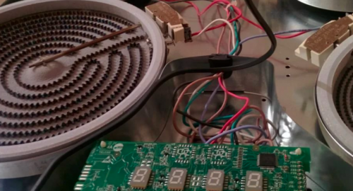 Ремонт стеклокерамической варочной панели. Южное Бутово