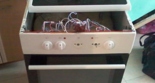 Ремонт керамической электроплиты. Южное Бутово